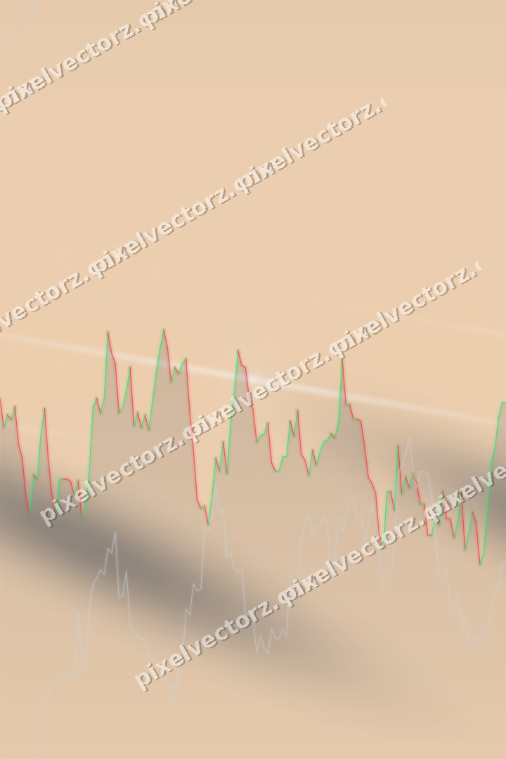 Nahtloser Pastell Diagramm Hintergrund in Dunkelblau und Orange