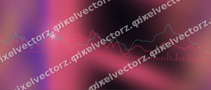 Nahtloser Neon Diagramm Hintergrund in Rosa und Bernstein