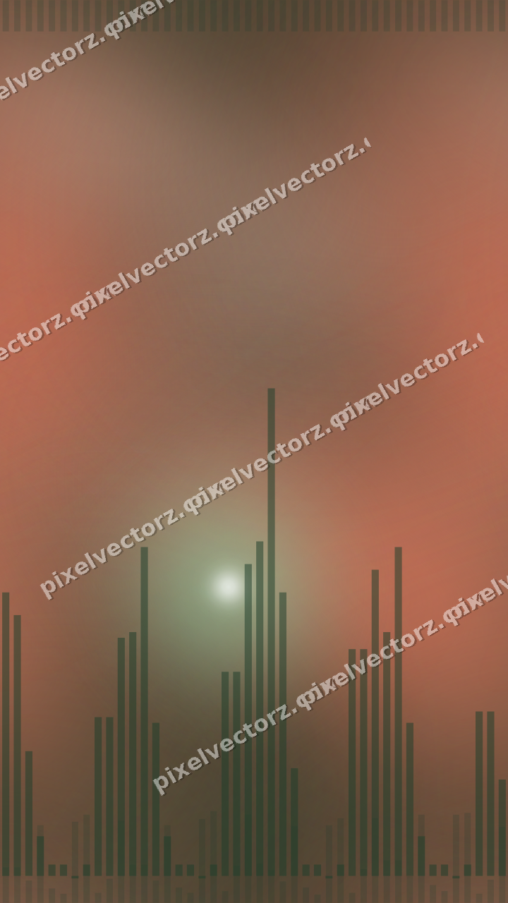 Nahtloser Neon Diagramm Hintergrund in Dunkelgrün und Rot