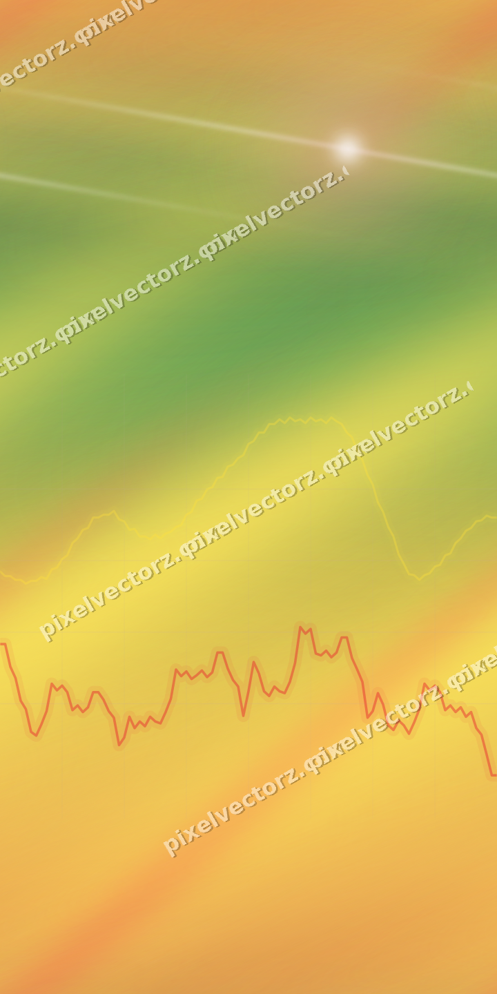 Nahtloser Neon Diagramm Hintergrund in Rot und Orange
