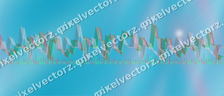 Nahtloser Neon Diagramm Hintergrund in Rosa und Türkis