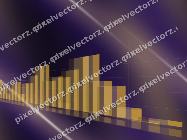 Nahtloser Neon Diagramm Hintergrund in Bernstein und Violett