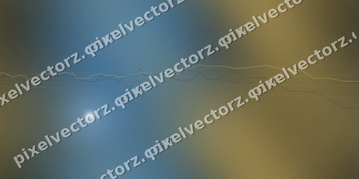 Nahtloser Neon Diagramm Hintergrund in Blau und Bernstein