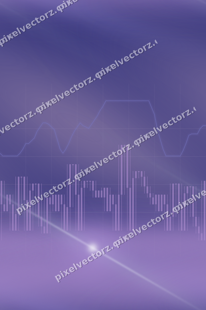 Nahtloser Neon Diagramm Hintergrund in Violett und Blau