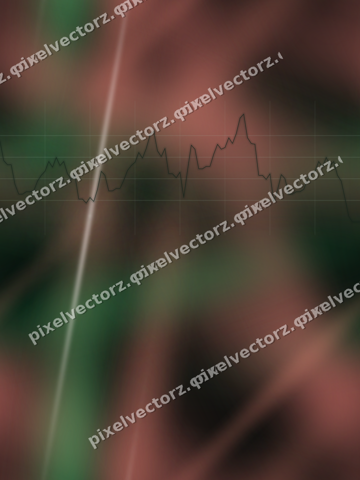 Nahtloser Neon Diagramm Hintergrund in Grün und Rot