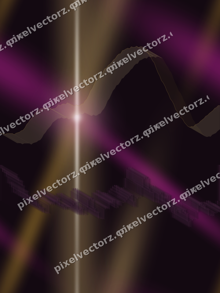 Nahtloser Neon Diagramm Hintergrund in Magenta und Bernstein