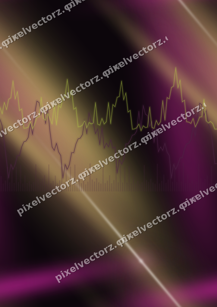 Nahtloser Neon Diagramm Hintergrund in Magenta und Limette