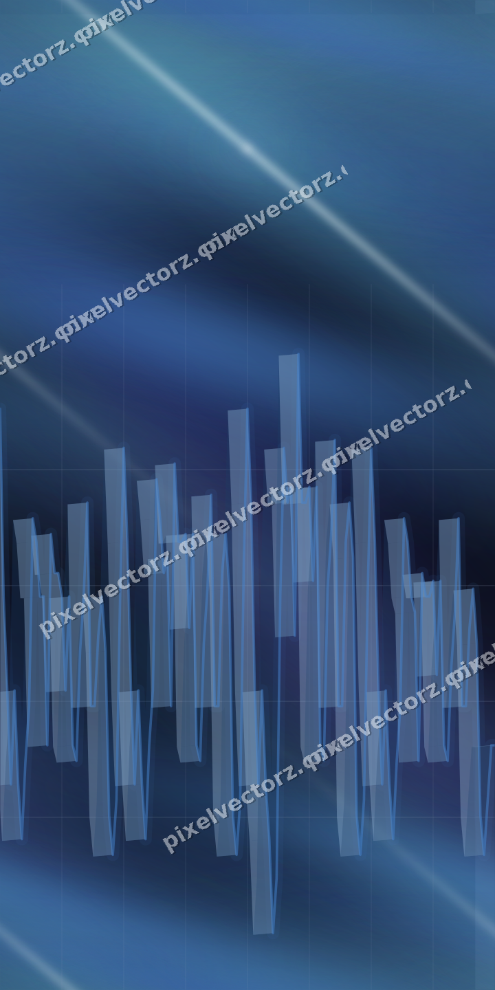 Nahtloser Neon Diagramm Hintergrund in Blau und Türkis