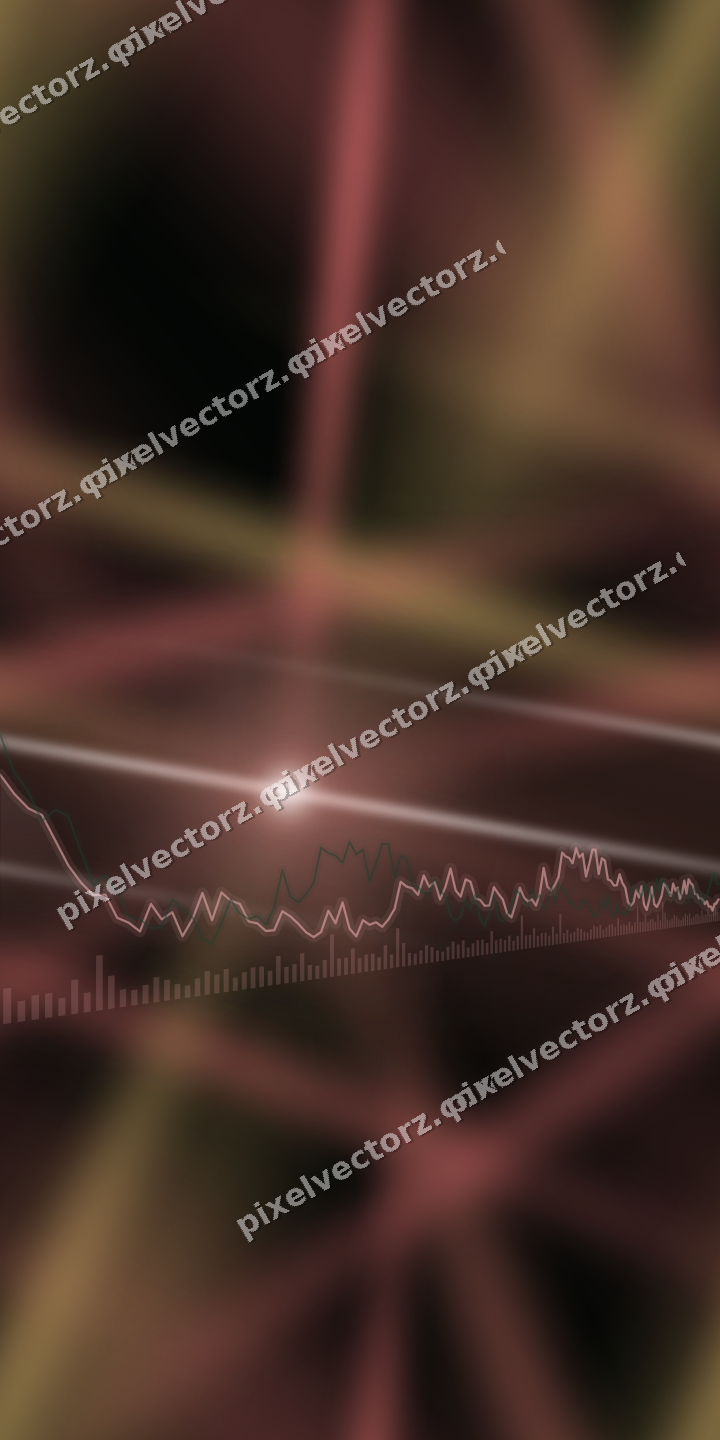 Nahtloser Neon Diagramm Hintergrund in Rot und Grün