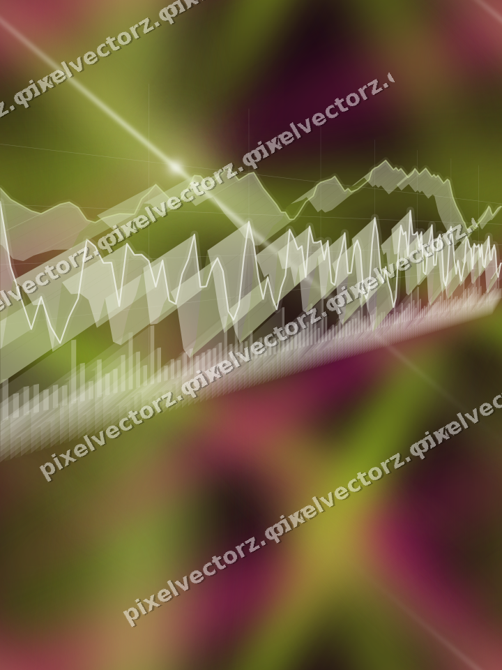 Nahtloser Neon Diagramm Hintergrund in Limette und Rosa