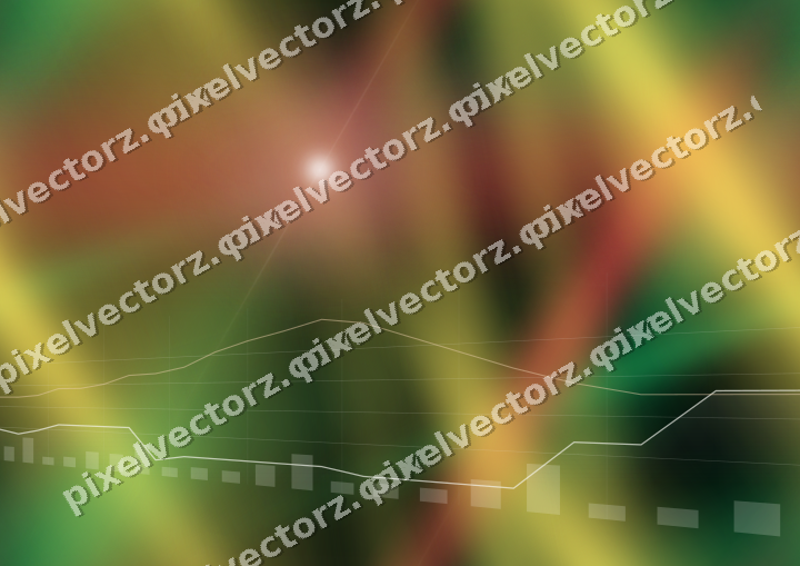Nahtloser Neon Diagramm Hintergrund in Rot und Orange