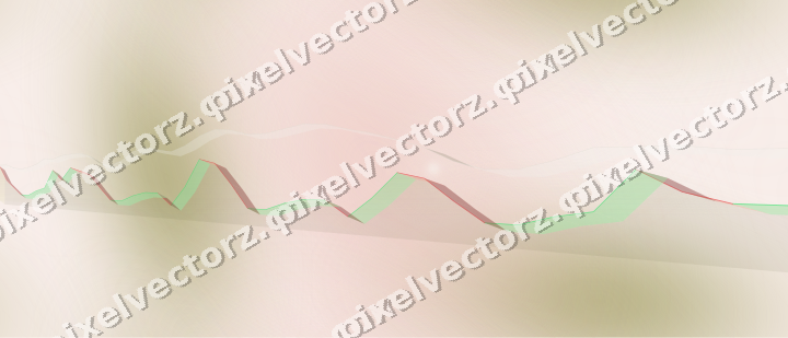 Nahtloser Pastell Diagramm Hintergrund in Gelb und Rot