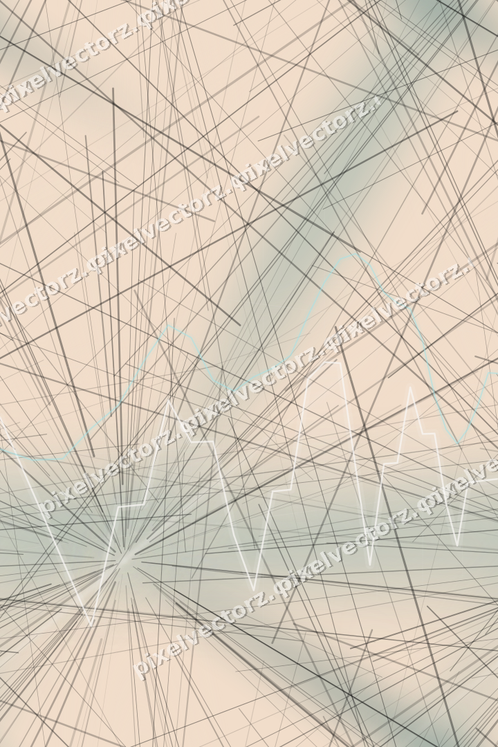 Nahtloser Pastell Diagramm Hintergrund in Dunkelpetrol und Orange