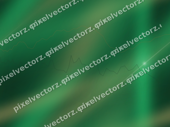 Nahtloser Neon Diagramm Hintergrund in Grün und Orange