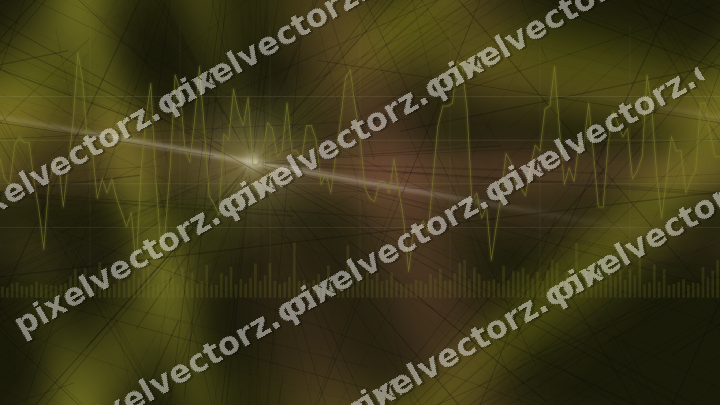 Nahtloser Neon Diagramm Hintergrund in Gelb und Rot