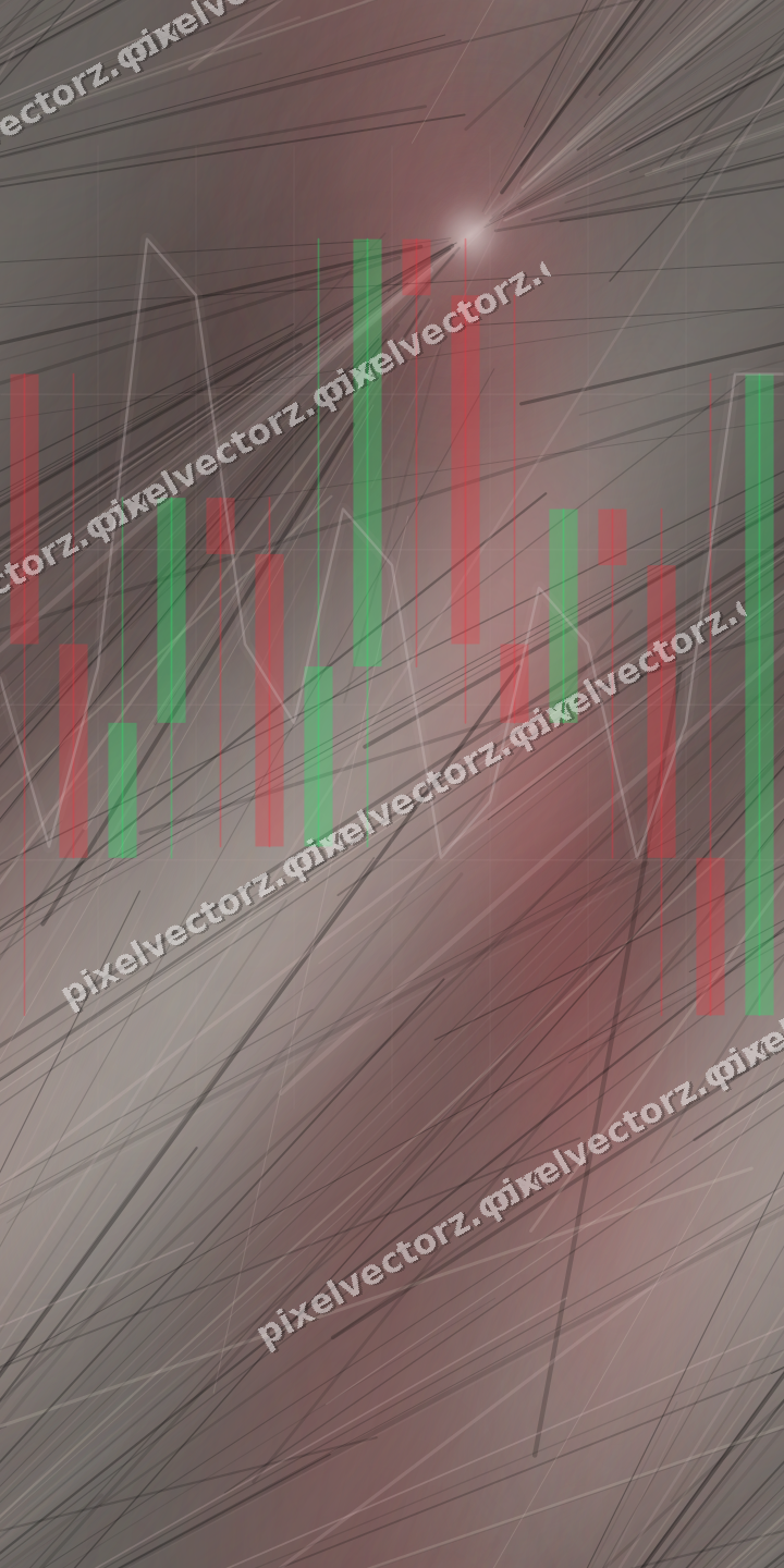 Nahtloser Neon Diagramm Hintergrund in Rot und Blassbernstein