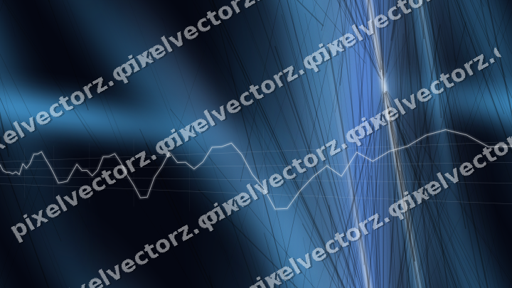 Nahtloser Neon Diagramm Hintergrund in Türkis und Blau