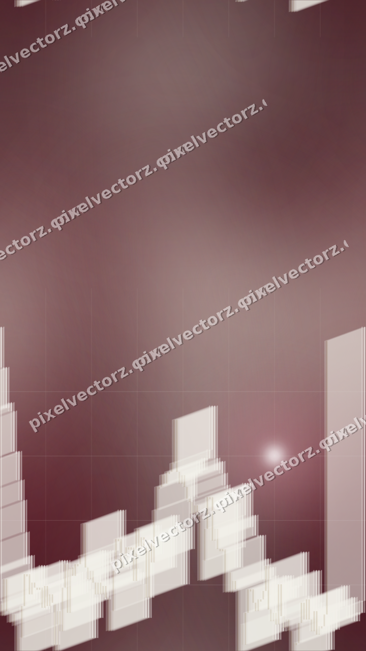 Nahtloser Neon Diagramm Hintergrund in Dunkelrosa und Rot
