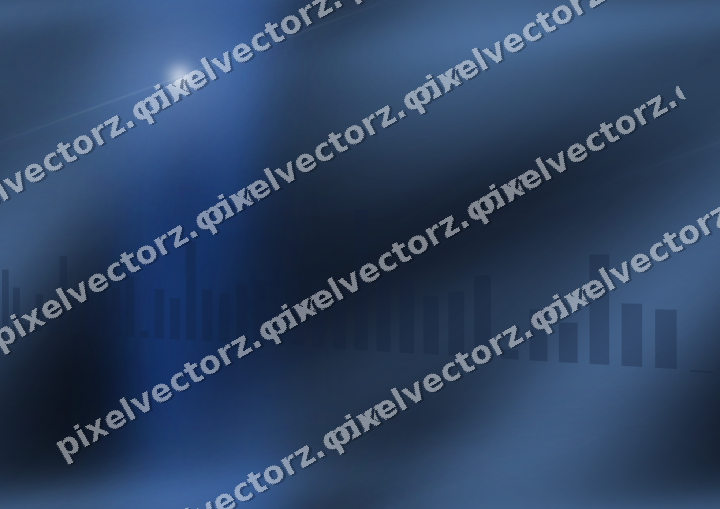 Nahtloser Neon Diagramm Hintergrund in Blau