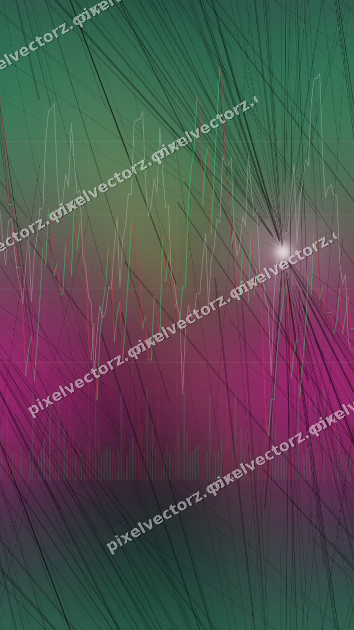 Nahtloser Neon Diagramm Hintergrund in Magenta und Rosa