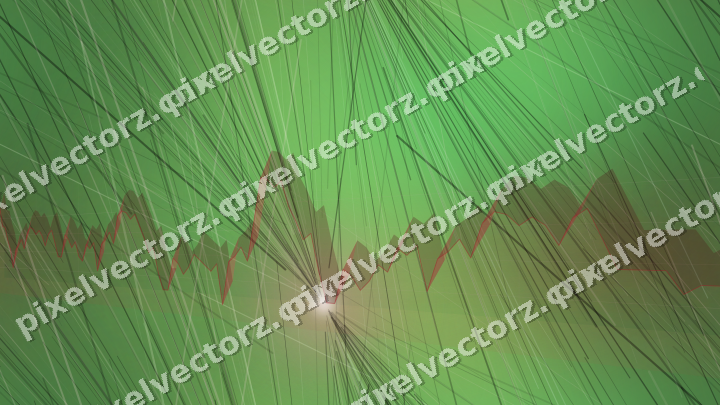 Nahtloser Neon Diagramm Hintergrund in Rot und Grün