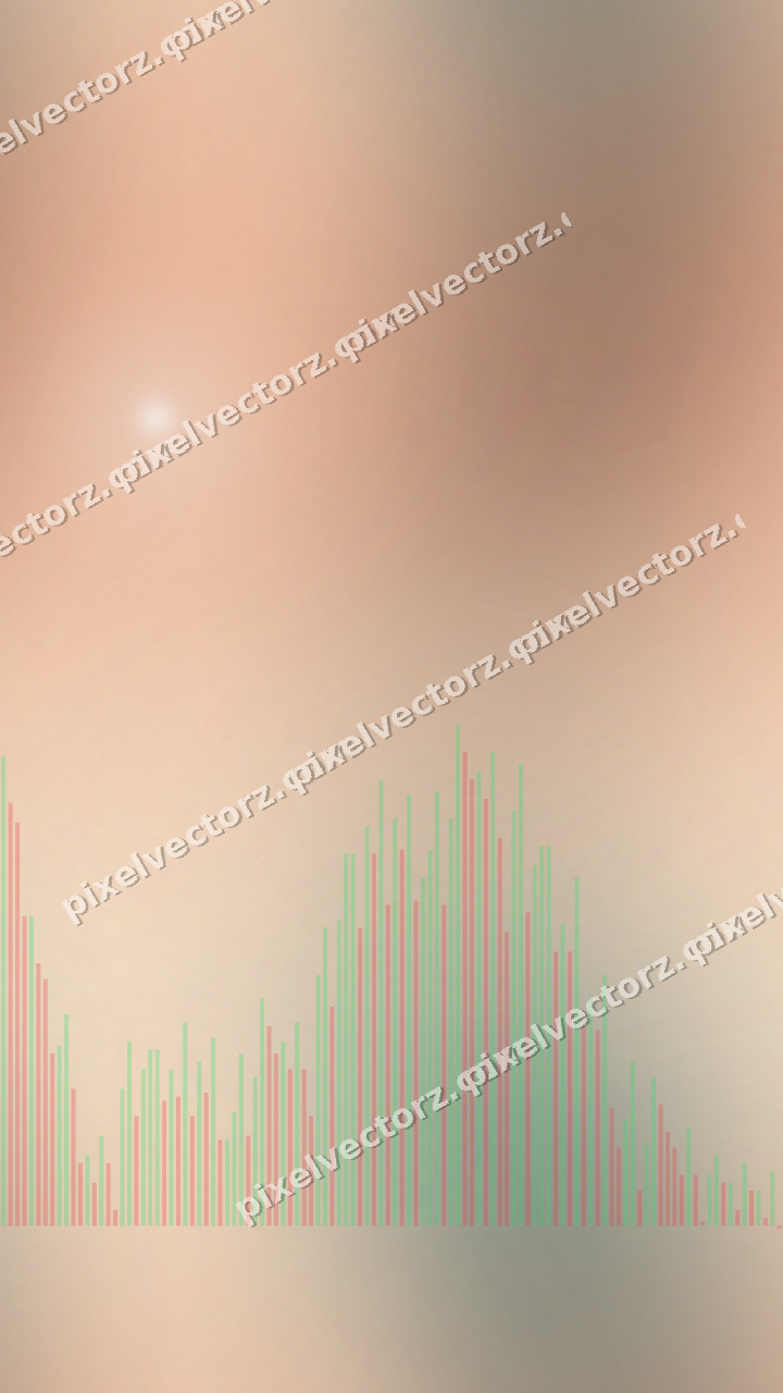 Nahtloser Pastell Diagramm Hintergrund in Dunkelpetrol und Orange