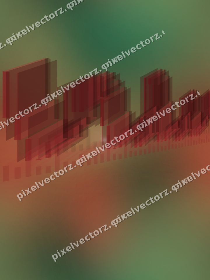 Nahtloser Neon Diagramm Hintergrund in Rot und Grün