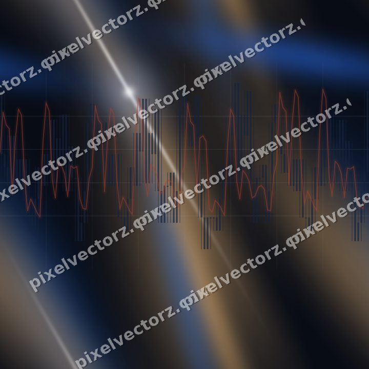Nahtloser Neon Diagramm Hintergrund in Blau und Rot