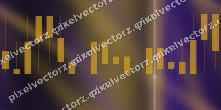 Nahtloser Neon Diagramm Hintergrund in Bernstein und Violett