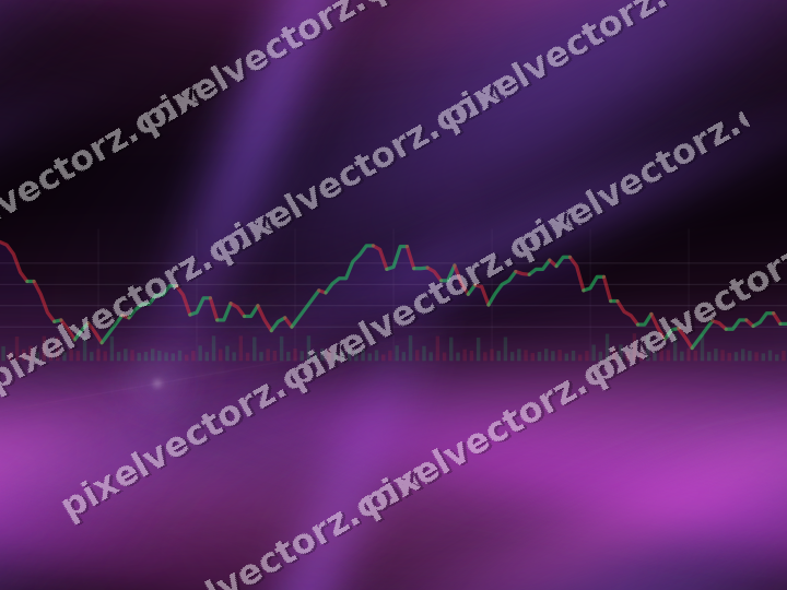 Nahtloser Neon Diagramm Hintergrund in Violett und Blau