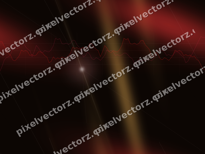 Nahtloser Neon Diagramm Hintergrund in Rot und Orange