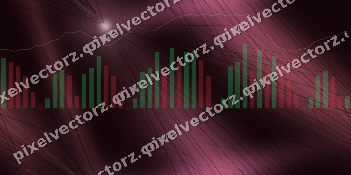 Nahtloser Neon Diagramm Hintergrund in Rosa und Rot