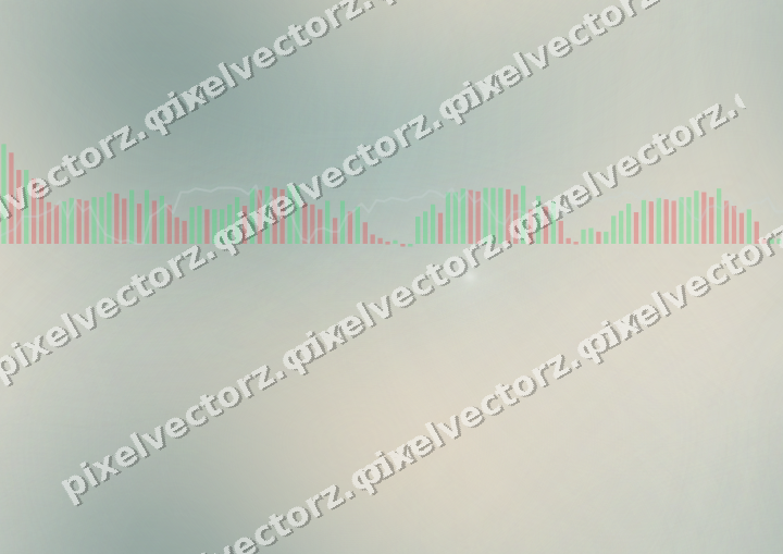 Nahtloser Pastell Diagramm Hintergrund in Dunkelpetrol und Orange