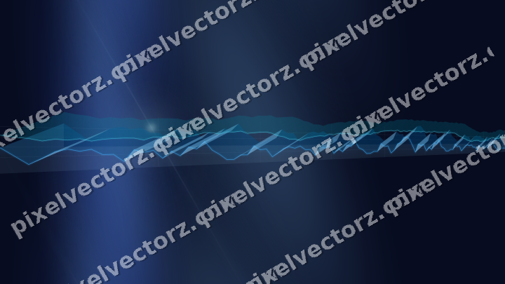 Nahtloser Neon Diagramm Hintergrund in Türkis und Blau