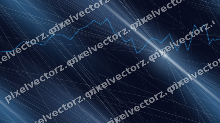 Nahtloser Neon Diagramm Hintergrund in Türkis und Blau