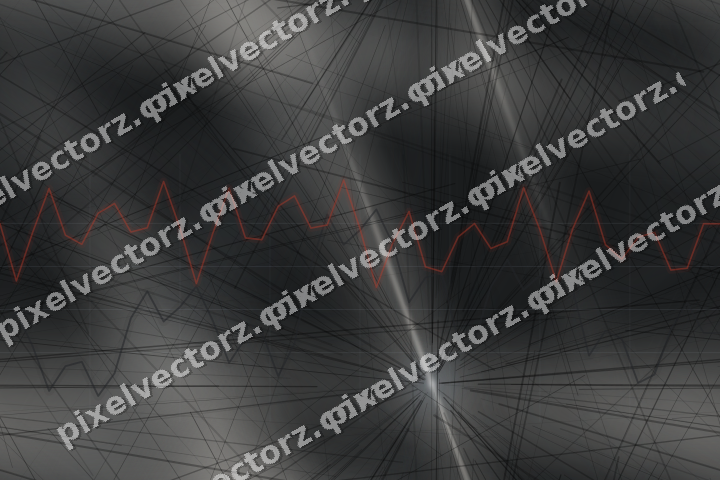 Nahtloser Neon Diagramm Hintergrund in Rot und Blassbernstein
