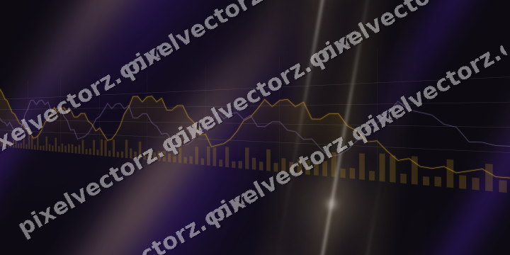 Nahtloser Neon Diagramm Hintergrund in Bernstein und Violett
