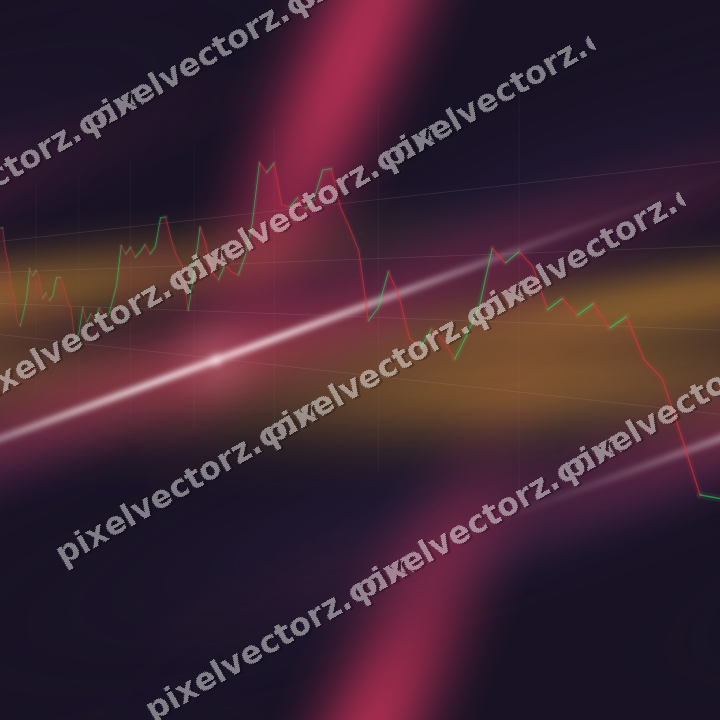 Nahtloser Neon Diagramm Hintergrund in Rosa und Bernstein