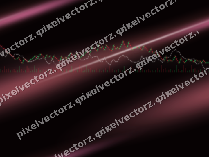 Nahtloser Neon Diagramm Hintergrund in Rosa und Rot