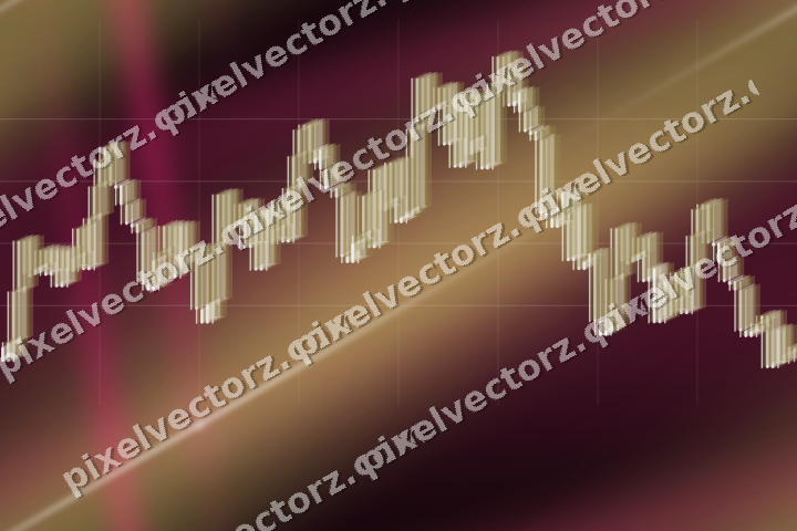 Nahtloser Neon Diagramm Hintergrund in Rosa und Gelb