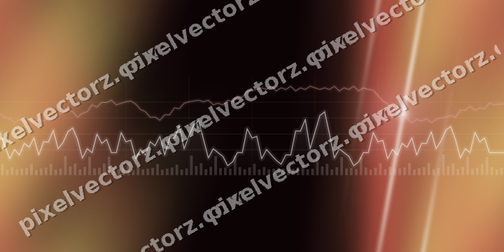 Nahtloser Neon Diagramm Hintergrund in Rosa und Rot