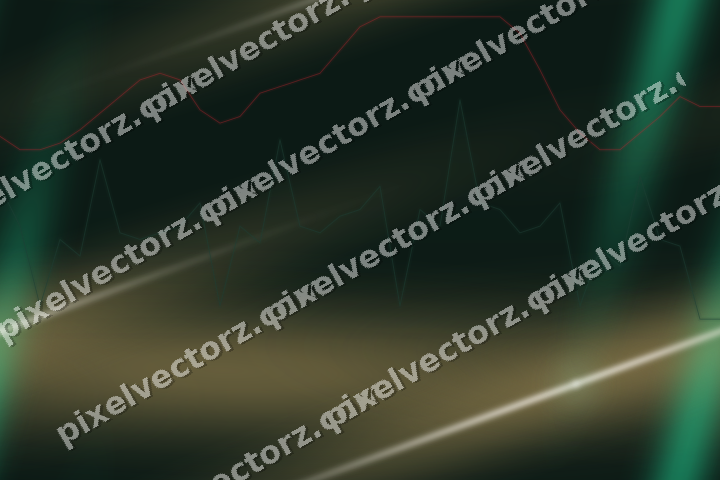 Nahtloser Neon Diagramm Hintergrund in Grün und Rot