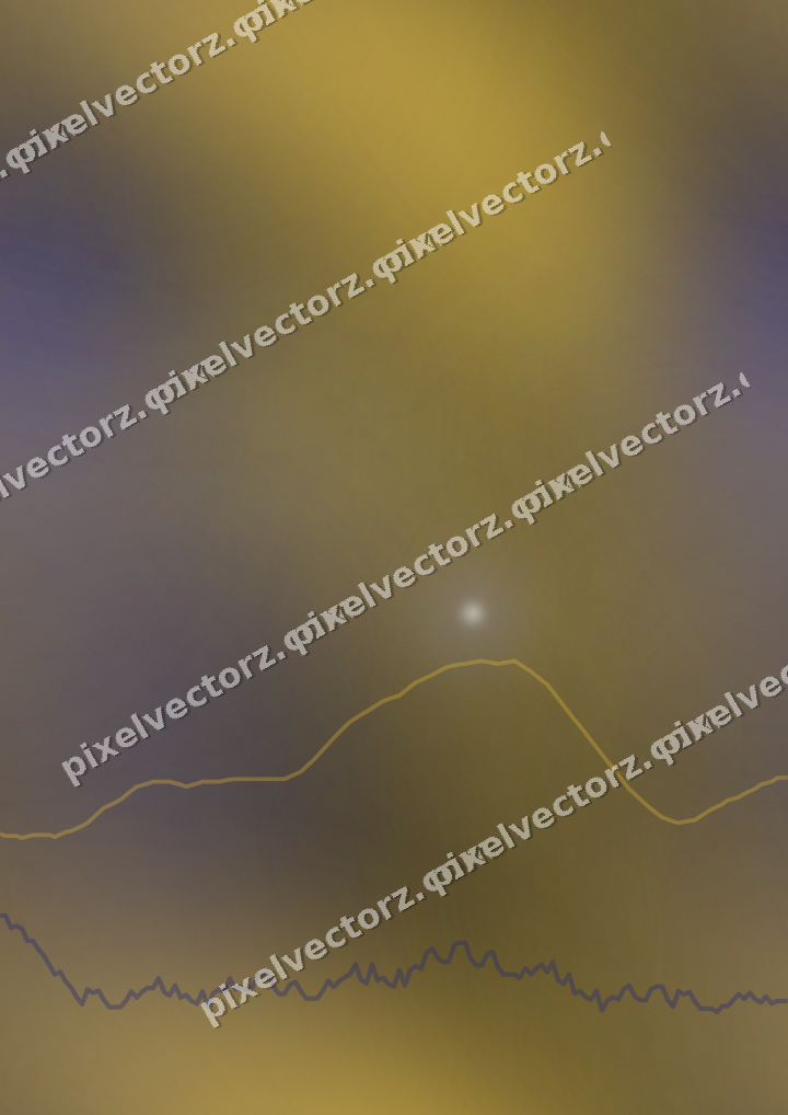 Nahtloser Neon Diagramm Hintergrund in Blau und Bernstein