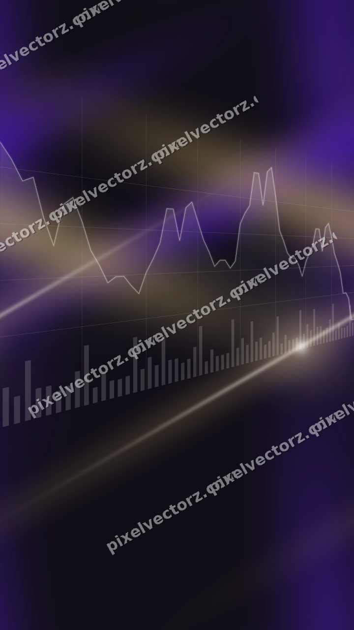 Nahtloser Neon Diagramm Hintergrund in Bernstein und Violett