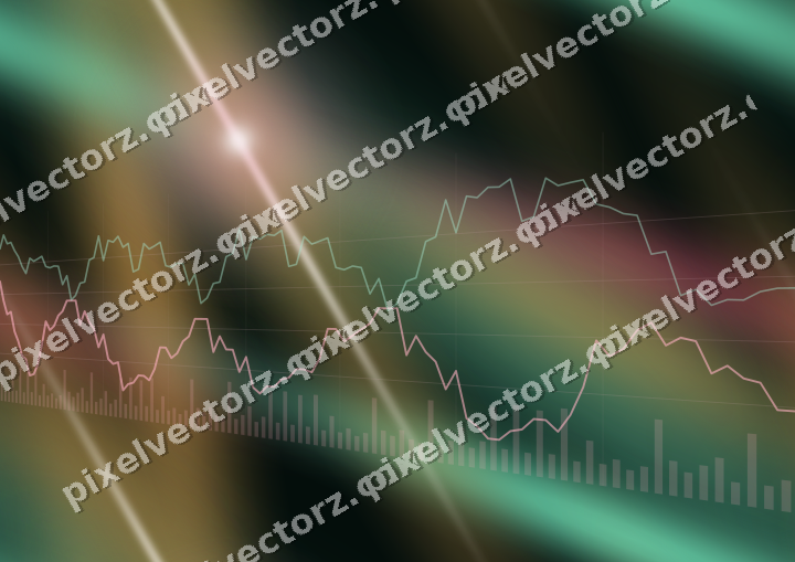 Nahtloser Neon Diagramm Hintergrund in Rosa und Bernstein