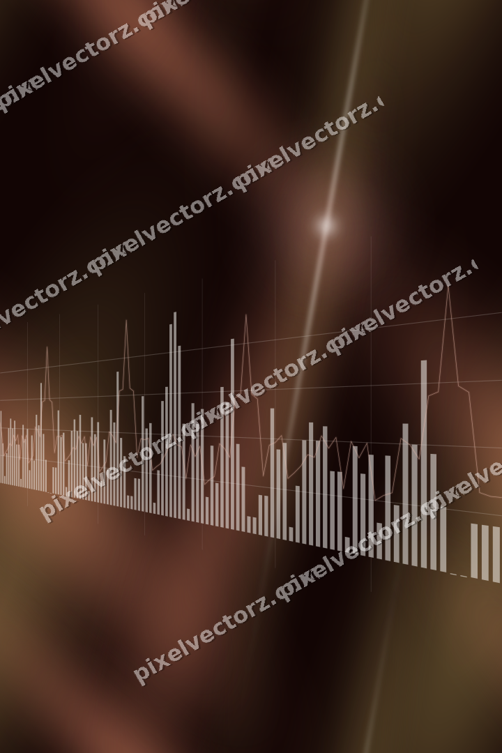 Nahtloser Neon Diagramm Hintergrund in Rot und Orange