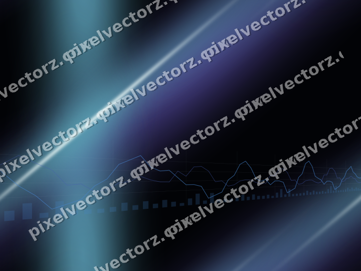 Nahtloser Neon Diagramm Hintergrund in Blau und Türkis