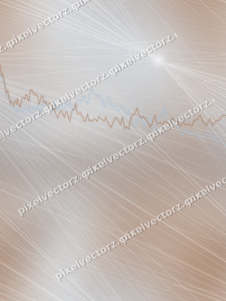 Nahtloser Pastell Diagramm Hintergrund in Blau und Orange