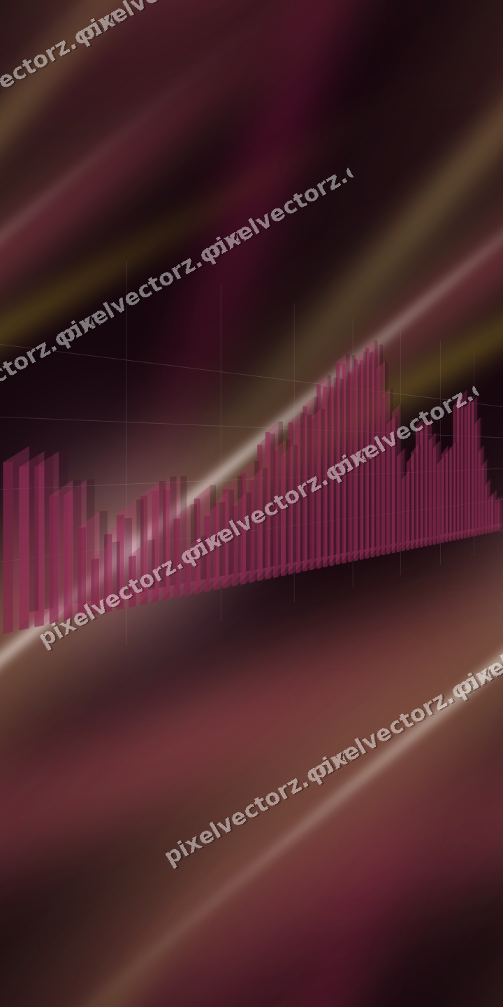 Nahtloser Neon Diagramm Hintergrund in Rosa und Gelb