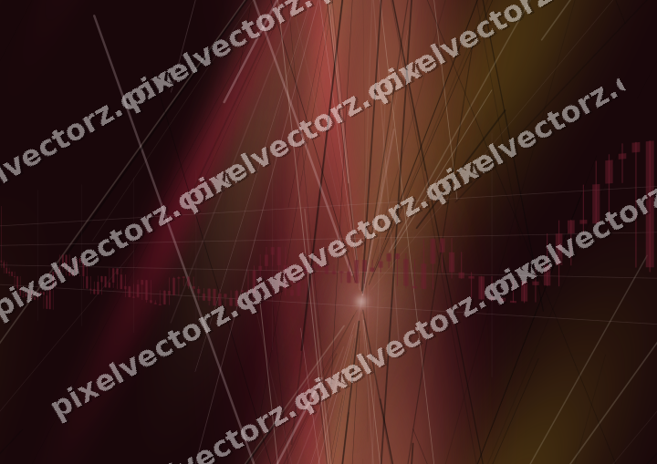 Nahtloser Neon Diagramm Hintergrund in Rosa und Rot